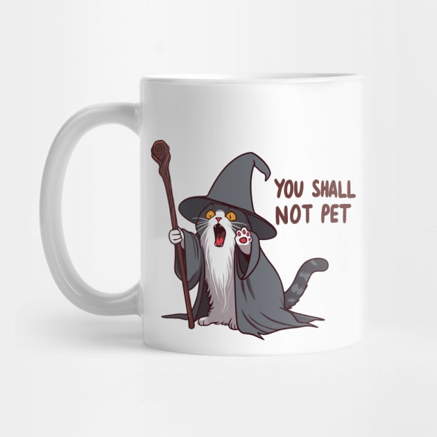 Cat Wizard, You Shall Not Pet by katzura